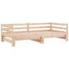 vidaXL Καναπές Κρεβάτι 2 x (90 x 200) εκ. από Μασίφ Ξύλο Πεύκου
