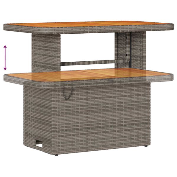 vidaXL Σετ Καναπέ Κήπου 13 pcs Γκρι Σκούρο γκρι 90 x 55 x 71 cm