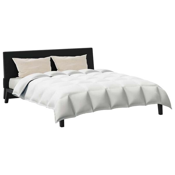 vidaXL Σετ Παπλωμάτων με μαξιλάρι 3 pcs Λευκό Φτέρος