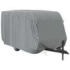 vidaXL Κάλυμμα τροχόσπιτου Γκρι 460x250x220 cm Μη υφασμένο ύφασμα