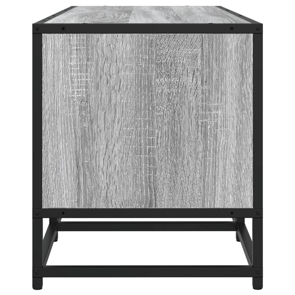 vidaXL Έπιπλο Τηλεόρασης Γκρι Sonoma 210x35x41 εκ. από Επεξεργ. Ξύλο