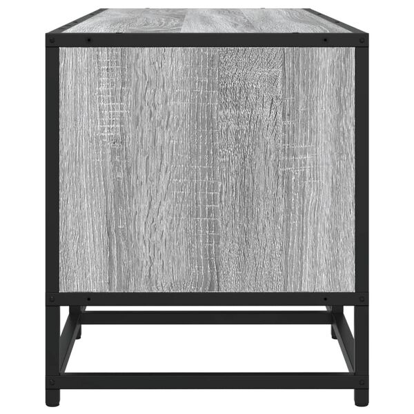 vidaXL Έπιπλο Τηλεόρασης Γκρι Sonoma 210x35x41 εκ. από Επεξεργ. Ξύλο