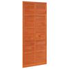 vidaXL Πόρτα αχυρώνα Καφέ κεριού 100 x 210 cm Μασίφ ξύλο πεύκου