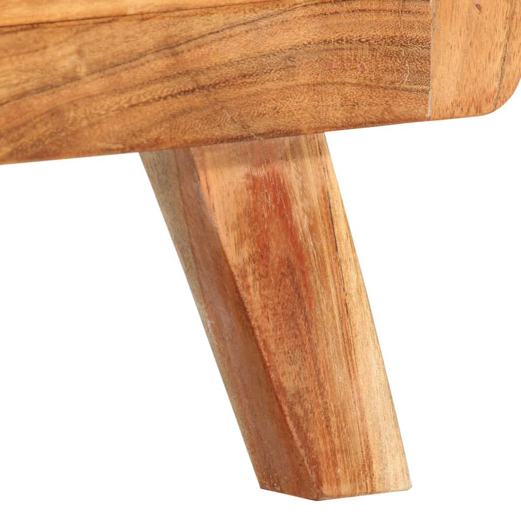 vidaXL Έπιπλο Τηλεόρασης 110 x 30 x 40 εκ. από Μασίφ Ξύλο Ακακίας