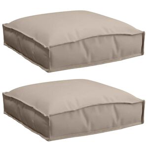 vidaXL &Mu;&alpha;&xi;&iota;&lambda;ά&rho;&iota; 2 &tau;&mu;&chi;. Ύ&phi;&alpha;&sigma;&mu;&alpha; Ό&xi;&phi;&omicron;&rho;&nu;&tau; Taupe 40 x 40 x 8 &epsilon;&kappa;.