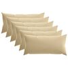 vidaXL &Kappa;ά&lambda;&upsilon;&mu;&mu;&alpha; &Mu;&alpha;&xi;&iota;&lambda;&alpha;&rho;&iota;&omicron;ύ 6 pcs HEERLEN &Mu;&pi;&epsilon;&zeta; 40 x 70 cm &Pi;&omicron;&lambda;&upsilon;&epsilon;&sigma;&tau;έ&rho;&alpha;&sigmaf;