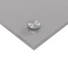 vidaXL Πίσω Πάνελ Κουζίνας 2 pcs Ανοιχτό γκρι 80 x 50 cm