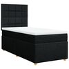 vidaXL &Kappa;&rho;&epsilon;&beta;ά&tau;&iota; Boxspring &mu;&epsilon; &Sigma;&tau;&rho;ώ&mu;&alpha; &Mu;&alpha;ύ&rho;&omicron; 90x200 &epsilon;&kappa;. &Upsilon;&phi;&alpha;&sigma;&mu;ά&tau;&iota;&nu;&omicron;