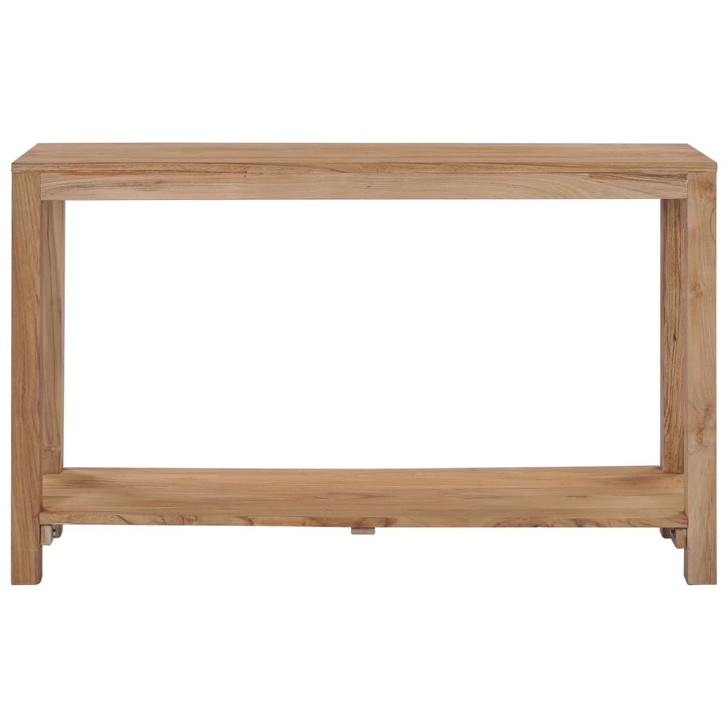 vidaXL Τραπέζι Κονσόλα 120 x 35 x 75 εκ. από Μασίφ Ξύλο Teak