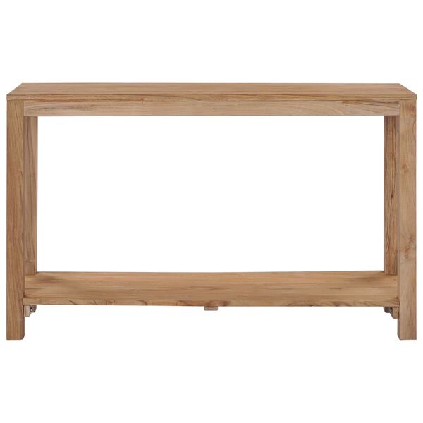 vidaXL Τραπέζι Κονσόλα 120 x 35 x 75 εκ. από Μασίφ Ξύλο Teak