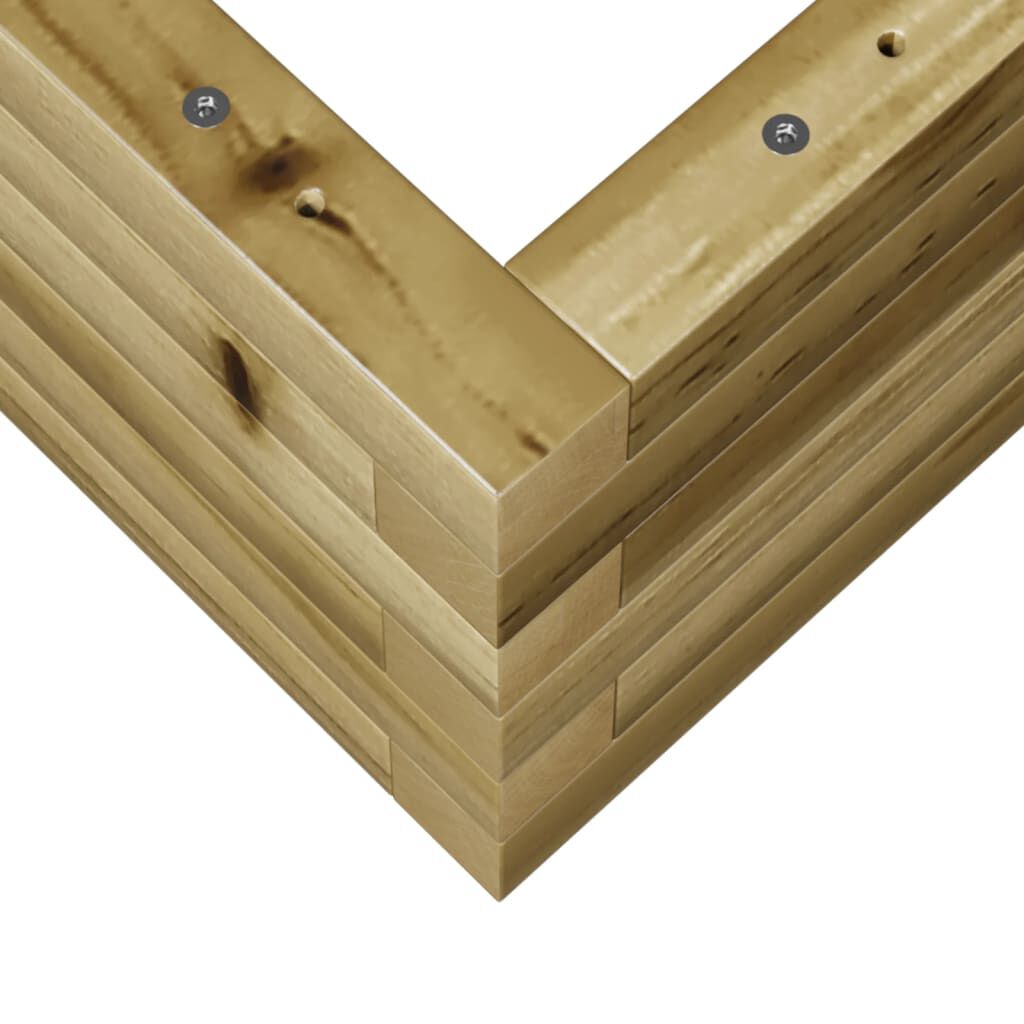 vidaXL Ζαρντινιέρα Κήπου 110x60x23 εκ. από Εμποτισμένο Ξύλο Πεύκου