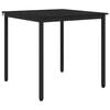 vidaXL &Tau;&rho;&alpha;&pi;&epsilon;&zeta;&alpha;&rho;ί&epsilon;&sigmaf; 80 x 80 x 75 cm &Epsilon;&pi;&epsilon;&xi;&epsilon;&rho;&gamma;&alpha;&sigma;&mu;έ&nu;&omicron; &Xi;ύ&lambda;&omicron; &Mu;&alpha;ύ&rho;&eta; &Delta;&rho;&upsilon;&sigmaf;