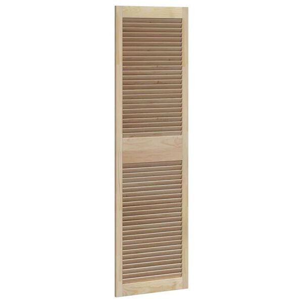 vidaXL Πόρτες Ντουλάπας με πόρτα 4 pcs Καφέ 170 x 49.5 x 2.1 εκ