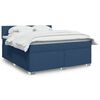 vidaXL &Kappa;&rho;&epsilon;&beta;ά&tau;&iota; Boxspring &mu;&epsilon; &Sigma;&tau;&rho;ώ&mu;&alpha; &Mu;&pi;&lambda;&epsilon; 180x200 &epsilon;&kappa;. &Upsilon;&phi;&alpha;&sigma;&mu;ά&tau;&iota;&nu;&omicron;