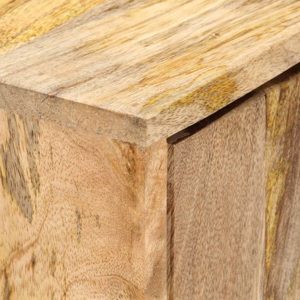vidaXL Ντουλάπι με Συρτάρια 60 x 35 x 75 εκ. από Μασίφ Ξύλο Μάνγκο