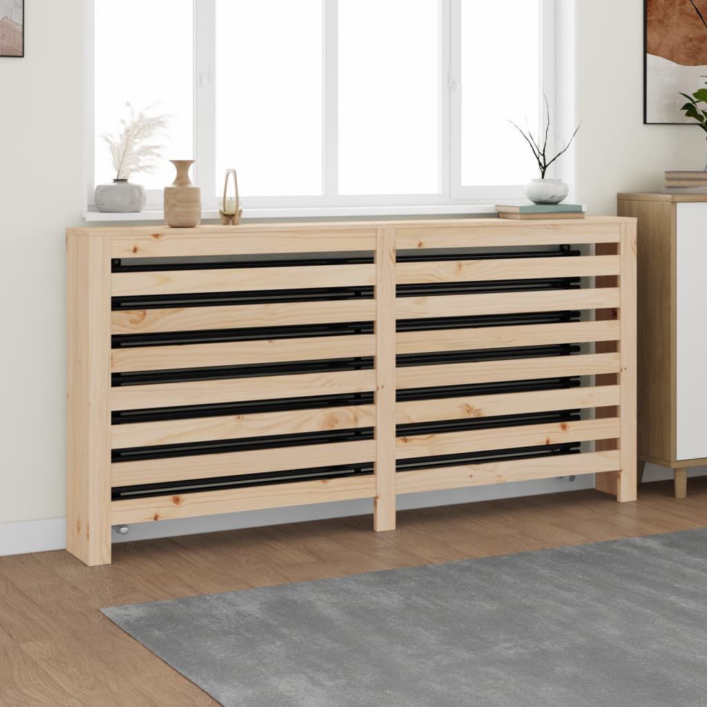 vidaXL Κάλυμμα Καλοριφέρ 169x19x84 εκ. από Μασίφ Ξύλο Πεύκου
