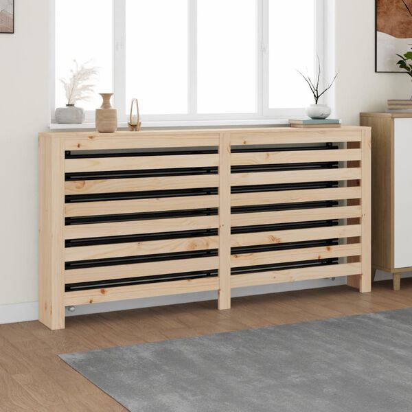 vidaXL Κάλυμμα Καλοριφέρ 169x19x84 εκ. από Μασίφ Ξύλο Πεύκου