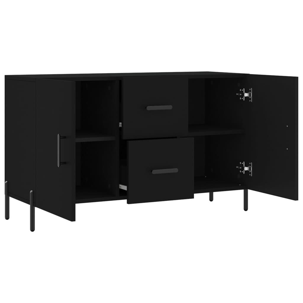 vidaXL Ντουλάπι Μαύρο 100x36x60 εκ. από Επεξεργασμένο Ξύλο