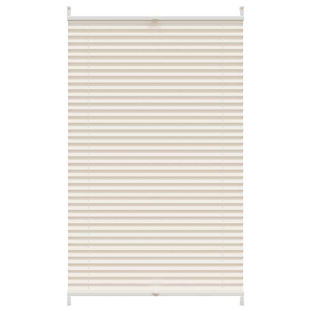 Πλισέ ρόλερ σκίασης 80x150cm Κρεμ