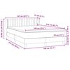 vidaXL &Kappa;&rho;&epsilon;&beta;ά&tau;&iota; Boxspring &mu;&epsilon; &Sigma;&tau;&rho;ώ&mu;&alpha; &Alpha;&nu;&omicron;&iota;&chi;&tau;ό &Gamma;&kappa;&rho;&iota; 140x210 &epsilon;&kappa;. &Beta;&epsilon;&lambda;&omicron;ύ&delta;&iota;&nu;&omicron;