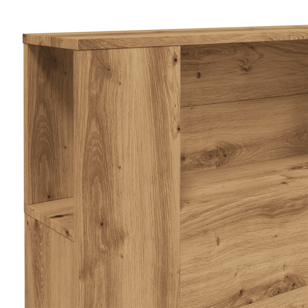 vidaXL Κεφαλάρι Με Αποθηκευτικό Χώρο 200x18,5x102,5 εκ. Επεξ. Ξύλο