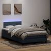 vidaXL &Kappa;&rho;&epsilon;&beta;ά&tau;&iota; Boxspring &mu;&epsilon; &Sigma;&tau;&rho;ώ&mu;&alpha; & LED &Sigma;&kappa;&omicron;ύ&rho;&omicron; &gamma;&kappa;&rho;&iota; 120x220 cm &Beta;&epsilon;&lambda;&omicron;ύ&delta;&iota;&nu;&omicron;