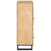 vidaXL Highboard &mu;&epsilon; &sigma;&upsilon;&rho;&tau;ά&rho;&iota; &Kappa;&alpha;&phi;έ 40 x 33 x 110 &epsilon;&kappa; &Sigma;&tau;&epsilon;&rho;&epsilon;ό &xi;ύ&lambda;&omicron; &mu;ά&nu;&gamma;&kappa;&omicron;