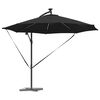 vidaXL Ομπρέλα Cantilever Banana Μαύρο 294 x 294 x 248 cm