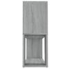 vidaXL Βιβλιοθήκη Γκρι Sonoma 100 x 24 x 63 εκ. από Επεξεργασμένο Ξύλο