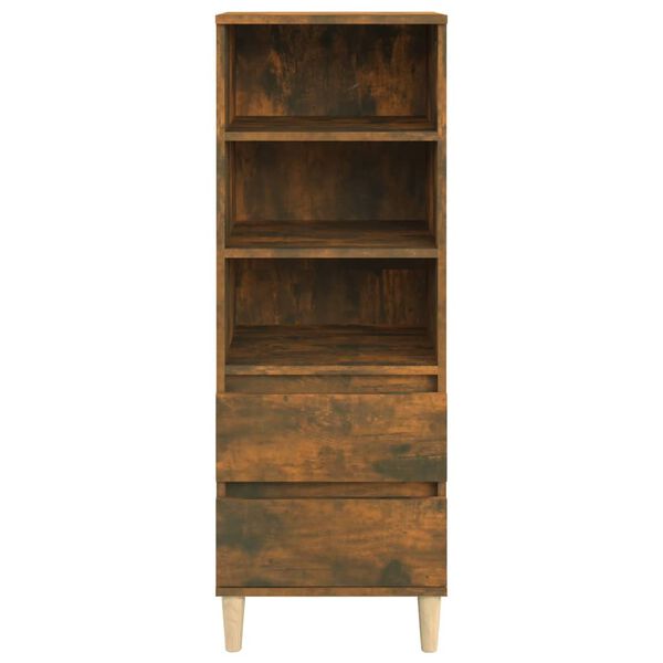 vidaXL Ντουλάπι Καπνιστή Δρυς 40x36x110 εκ. από Επεξεργασμένο Ξύλο