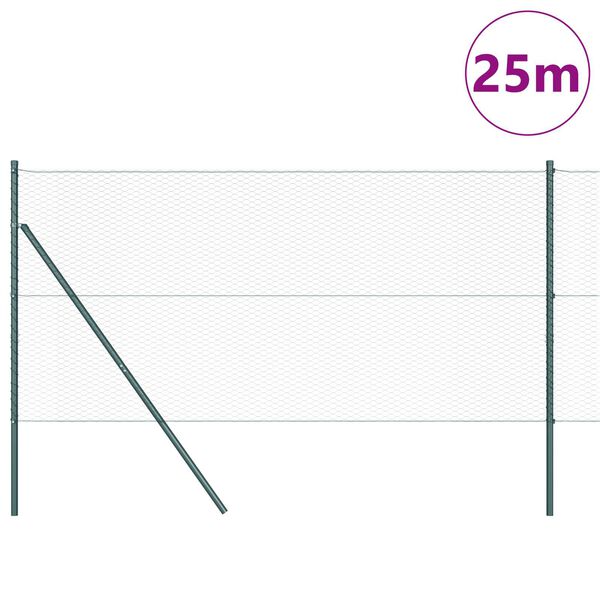 vidaXL &Sigma;&tau;ύ&lambda;&omicron;&sigmaf; &Pi;&epsilon;&rho;&iota;&phi;&rho;ά&xi;&epsilon;&omega;&nu; &Pi;&rho;ά&sigma;&iota;&nu;&omicron; 25 x 1,4 m (25 mm &delta;ί&chi;&tau;&upsilon;)