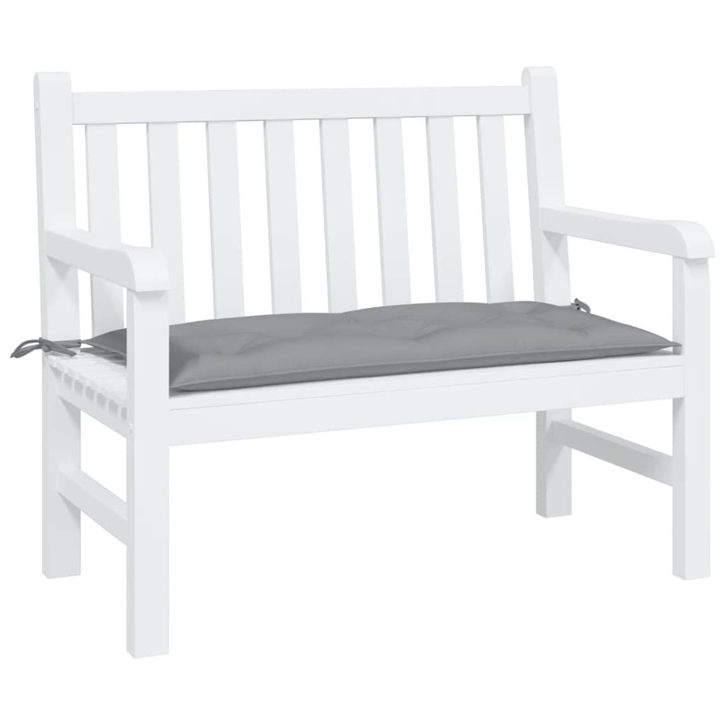 vidaXL Μαξιλάρι Πάγκου Κήπου Γκρι 100x50x7 εκ. Ύφασμα Oxford