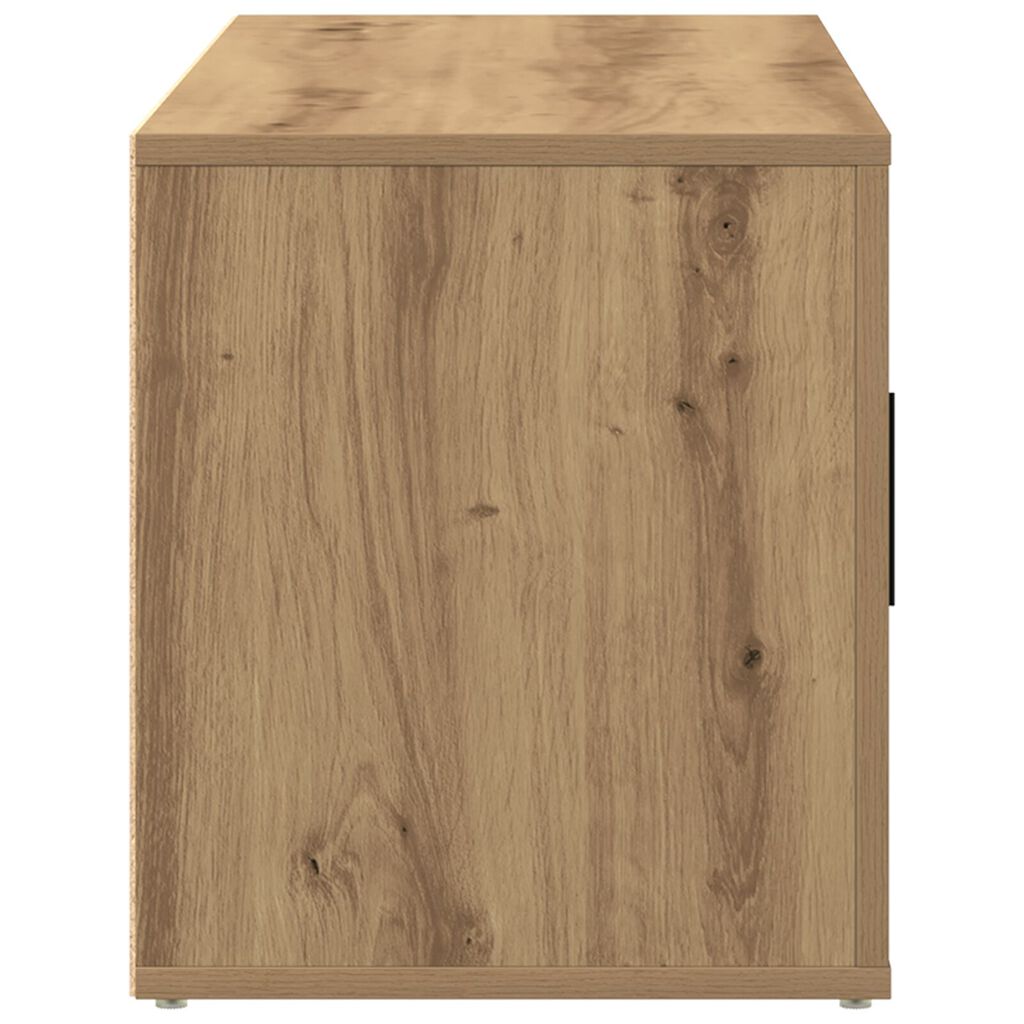 vidaXL Κονσόλα τηλεόρασης Artisan Oak 100x35x40 εκ. Κατασκευασμένη από MDF