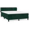 vidaXL &Kappa;&rho;&epsilon;&beta;ά&tau;&iota; Boxspring &mu;&epsilon; &Sigma;&tau;&rho;ώ&mu;&alpha; &Sigma;&kappa;&omicron;ύ&rho;&omicron; &Pi;&rho;ά&sigma;&iota;&nu;&omicron; 140x190&epsilon;&kappa;. &Beta;&epsilon;&lambda;&omicron;ύ&delta;&iota;&nu;&omicron;