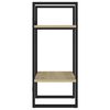 vidaXL Βιβλιοθήκη με 2 Ράφια Sonoma Δρυς 40 x 30 x 70 εκ. Επεξ. Ξύλο