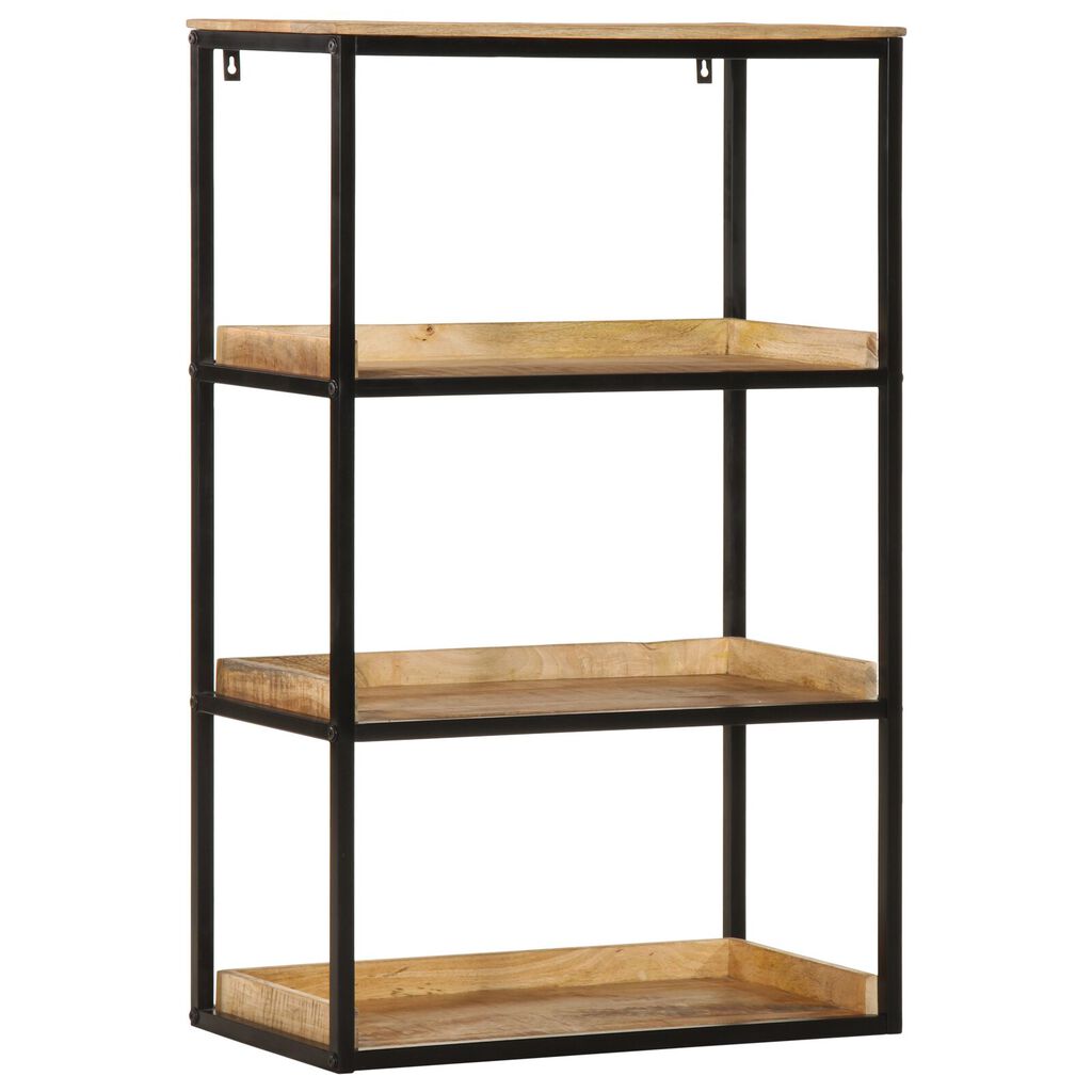 vidaXL Βιβλιοθήκη 70x35x110 εκ. Μασίφ Ξύλο Χοντρό Μάνγκο