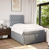 vidaXL &Kappa;&rho;&epsilon;&beta;ά&tau;&iota; Boxspring &mu;&epsilon; &Sigma;&tau;&rho;ώ&mu;&alpha; &Alpha;&nu;&omicron;&iota;&chi;&tau;ό &Gamma;&kappa;&rho;&iota; 120x190 &epsilon;&kappa;. &Upsilon;&phi;&alpha;&sigma;&mu;ά&tau;&iota;&nu;&omicron;