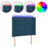 vidaXL &Kappa;&epsilon;&phi;&alpha;&lambda;ά&rho;&iota; &Kappa;&rho;&epsilon;&beta;&alpha;&tau;&iota;&omicron;ύ LED &Sigma;&kappa;&omicron;ύ&rho;&omicron; &Mu;&pi;&lambda;&epsilon; 93x16x118/128&epsilon;&kappa;. &Beta;&epsilon;&lambda;&omicron;ύ&delta;&iota;&nu;&omicron;