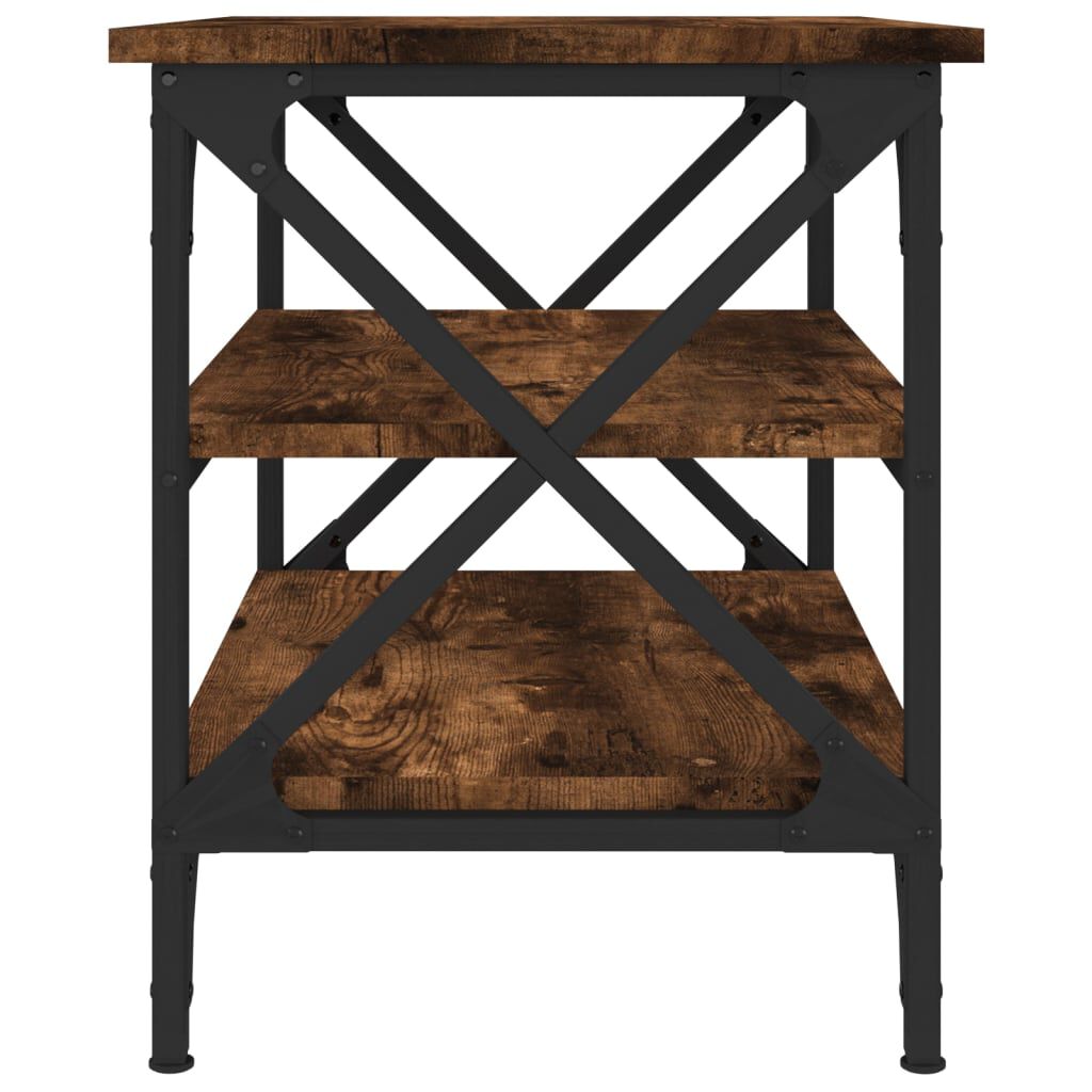 vidaXL Βοηθητικό Τραπέζι Καπνιστή Δρυς 55x38x45 εκ. Επεξεργασμένο Ξύλο