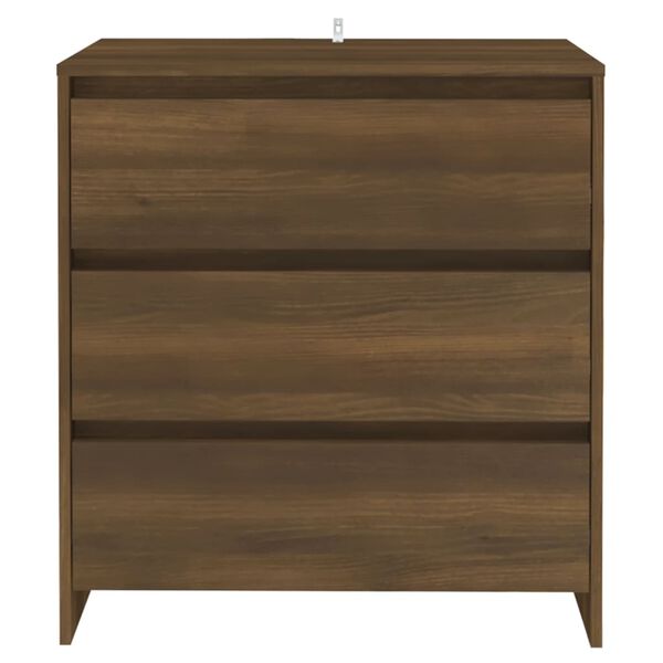 vidaXL Μπουφές Καφέ Δρυς 70x41x75 εκ. από Επεξεργασμένο Ξύλο