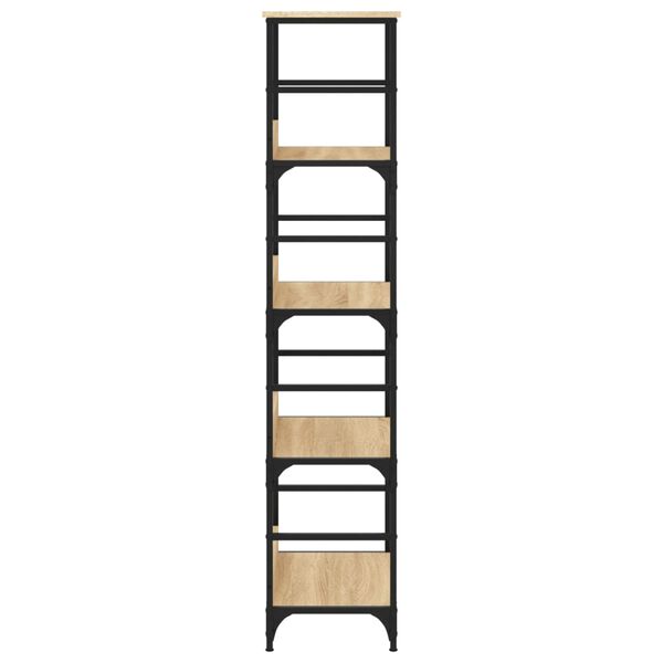 vidaXL Βιβλιοθήκη Sonoma Δρυς 50x33x153 εκ. Επεξεργασμένο Ξύλο