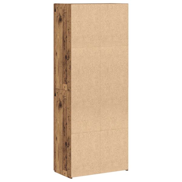vidaXL Υψηλό Γραφείο Παλιού Ξύλου 60 x 32 x 153 εκ. - φτιαγμένο από επεξεργασμένο ξύλο.