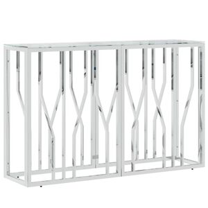 vidaXL &Tau;&rho;&alpha;&pi;έ&zeta;&iota; &Kappa;&omicron;&nu;&sigma;ό&lambda;&alpha; 110x30x70 &epsilon;&kappa;. &alpha;&pi;ό &Alpha;&nu;&omicron;&xi;&epsilon;ί&delta;&omega;&tau;&omicron; &Alpha;&tau;&sigma;ά&lambda;&iota; &kappa;&alpha;&iota; &Gamma;&upsilon;&alpha;&lambda;ί