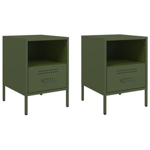 vidaXL &Kappa;&omicron;&mu;&omicron;&delta;ί&nu;&alpha; 2 &tau;&epsilon;&mu;. &Pi;&rho;ά&sigma;&iota;&nu;&omicron; &Lambda;&alpha;&delta;ί 36x39x50,5 &epsilon;&kappa;. &alpha;&pi;ό &Chi;ά&lambda;&upsilon;&beta;&alpha;