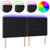 vidaXL &Kappa;&epsilon;&phi;&alpha;&lambda;ά&rho;&iota; &Kappa;&rho;&epsilon;&beta;&alpha;&tau;&iota;&omicron;ύ LED &Mu;&alpha;ύ&rho;&omicron; 180x5x118/128 &epsilon;&kappa;. &Upsilon;&phi;&alpha;&sigma;&mu;ά&tau;&iota;&nu;&omicron;
