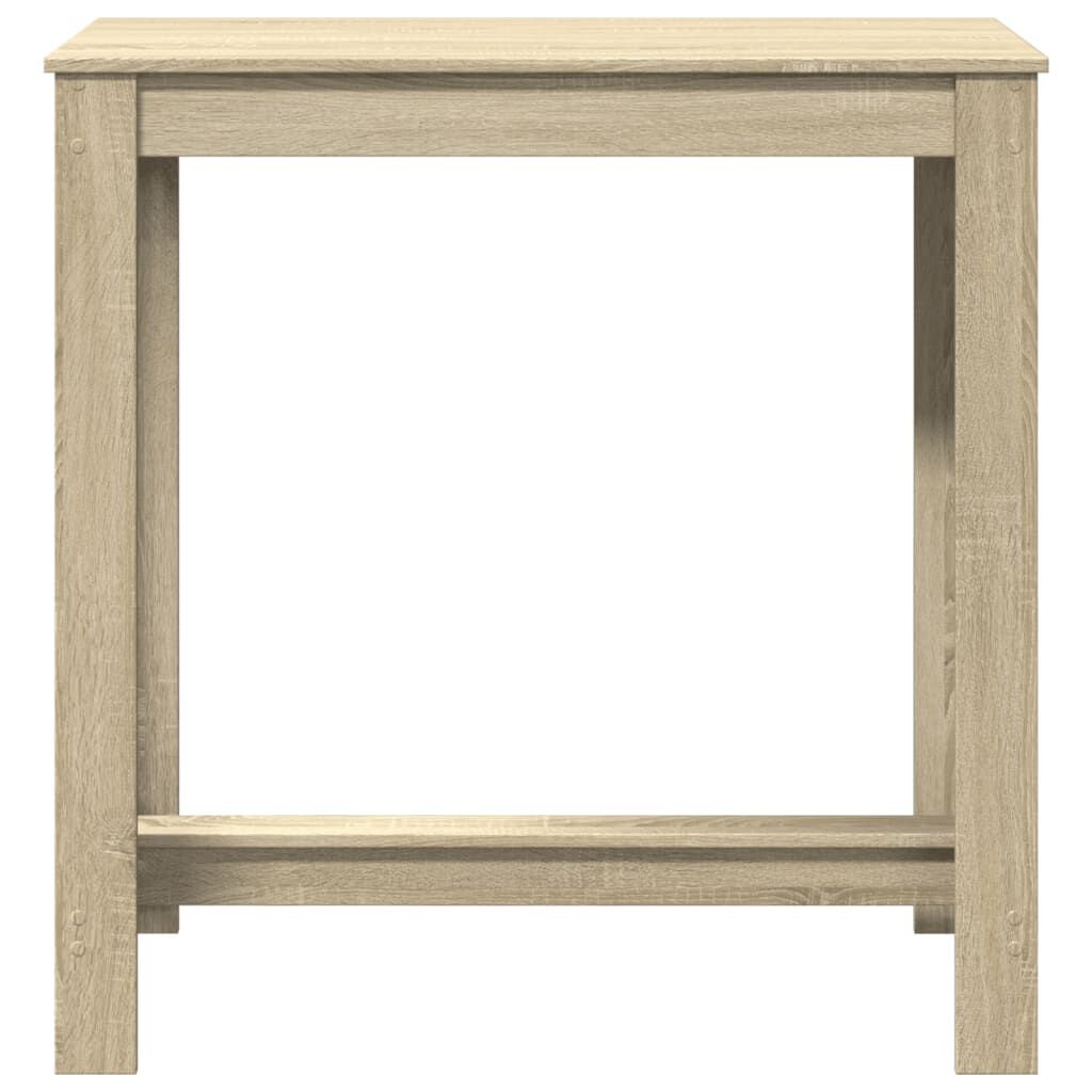 vidaXL Τραπέζι Μπαρ Sonoma Δρυς 102x50x103,5εκ. Επεξεργ. Ξύλο