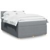 vidaXL &Kappa;&rho;&epsilon;&beta;ά&tau;&iota; Boxspring &mu;&epsilon; &Sigma;&tau;&rho;ώ&mu;&alpha; &Alpha;&nu;&omicron;&iota;&chi;&tau;ό &Gamma;&kappa;&rho;&iota; 140x200 &epsilon;&kappa;. &Upsilon;&phi;&alpha;&sigma;&mu;ά&tau;&iota;&nu;&omicron;