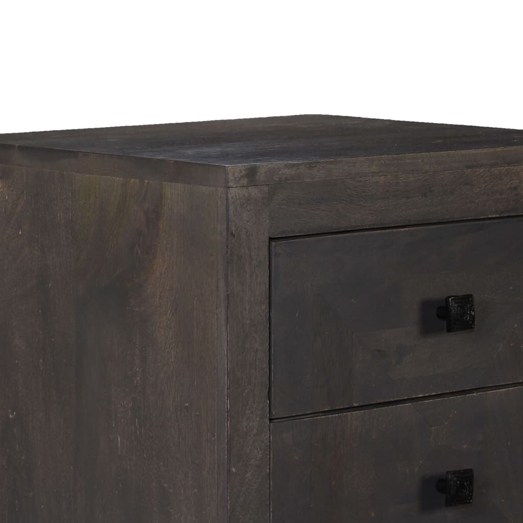 vidaXL Συρταριέρα 40 x 40 x 91 εκ. από Μασίφ Ξύλο Μάνγκο