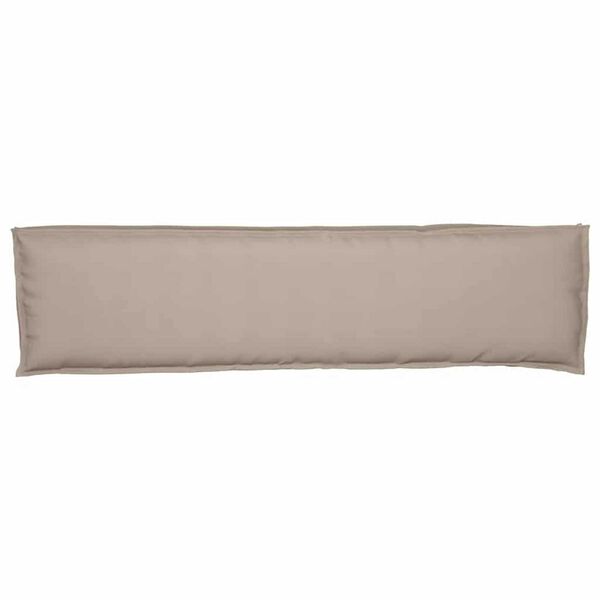vidaXL Μαξιλάρι παλέτας για πάγκο Taupe 150 x 40 x 8 εκ. Ύφασμα Oxford