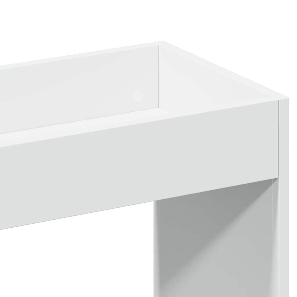vidaXL Ντουλάπι Λευκό 92 x 33 x 100 εκ. από Επεξεργασμένο Ξύλο